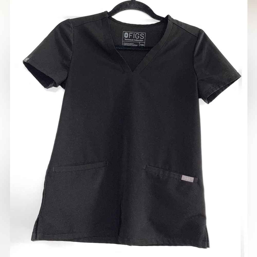 Figs Casma Scrub Top
XXS, excellent condition 
Black